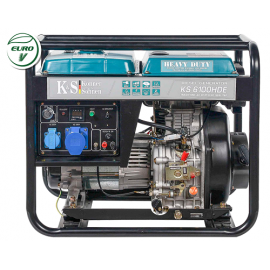 Generator de curent 5,5 kw diesel KS 6100DE HD Euro 5